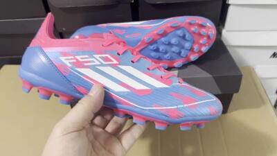 Adidas F50 Elite MG Football Boots - Blue/White/Red