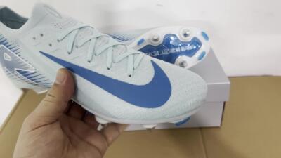 Nike Air Zoom Mercurial Vapor 16 Elite SG Football Boots - Jade/Blue/White
