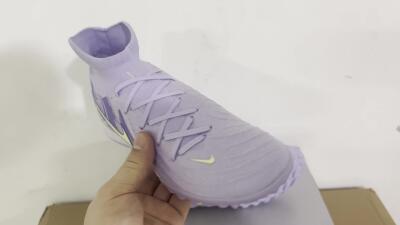 Nike Phantom Luna Elite TF Football Shoes - Purple/Yellow/White