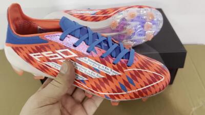 Adidas F50 Elite FG Football Boots - Red/White/Blue