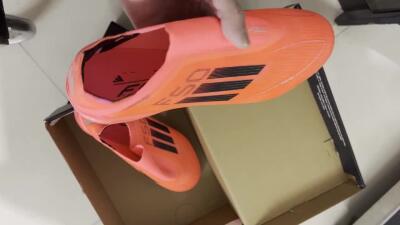 Adidas F50 Elite Laceless FG Football Boots - Red/Black