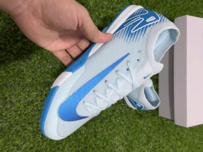 Nike Air Zoom Mercurial Vapor 16 Elite IC Football Shoes - Jade/Blue/White