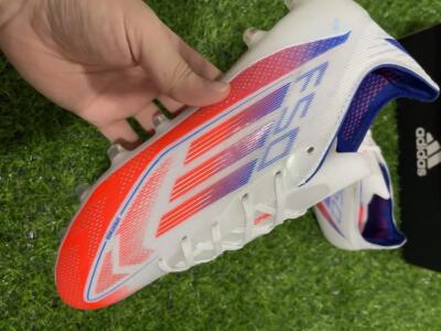 Adidas F50 Elite AG Football Boots - Red/White/Blue