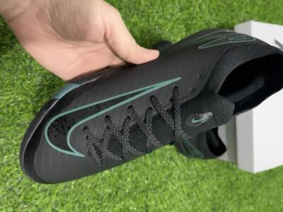 Nike Air Zoom Mercurial Vapor 16 Elite IC Football Shoes - Black/Blue/White