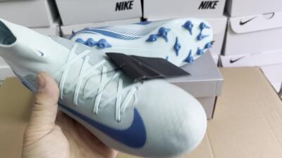Nike Air Zoom Mercurial Superfly 10 Academy AG Football Boots - Jade/Blue/White