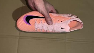 Nike Air Zoom Mercurial Vapor 16 Elite FG Football Boots - Pink/Black/Purple