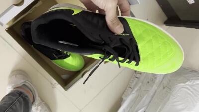 Nike Lunar Gato 2 IC Football Shoes - Yellow/Black/White