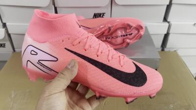 Nike Air Zoom Mercurial Superfly 10 Elite FG Football Boots - Pink/Black