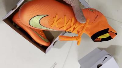 Nike Mercurial Superfly 4 CR7 FG Football Boots - Orange/Yellow/Black