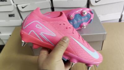 Nike Air Zoom Mercurial Vapor 16 Elite SG Football Boots - Pink/Jade