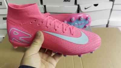 Nike Air Zoom Mercurial Superfly 10 Elite AG Football Boots - Pink/Jade