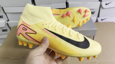Nike Air Zoom Mercurial Superfly 10 Academy AG Football Boots - Yellow/Black/Red