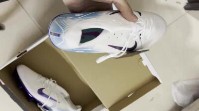 Nike Air Zoom Mercurial Vapor 16 Elite FG Football Boots - White/Purple/Pink/Jade