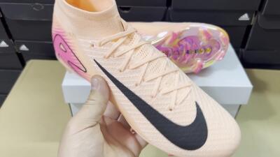 Nike Air Zoom Mercurial Superfly 10 Elite FG Football Boots - Pink/Black