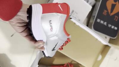 Nike Total 90 II TF Football Shoes - Silver/Black/Red