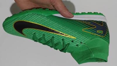 Nike Air Zoom Mercurial Superfly 10 Elite TF Football Shoes - Green/Gold/White