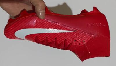 Nike Air Zoom Mercurial Superfly 10 Elite FG Football Boots - Red/White