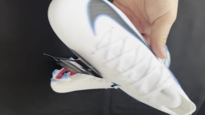 Nike Air Zoom Mercurial Vapor 16 Elite FG Football Boots - White/Black/Blue/Pink/Yellow