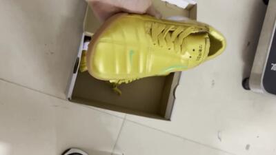 Nike Total 90 II TF Football Shoes - Gold/Yellow/White