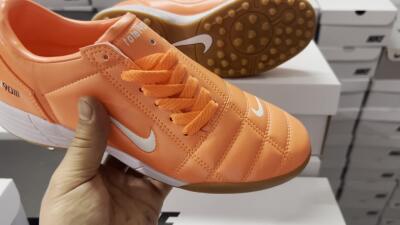 Nike Total 90 III TF Football Shoes - Orange/White