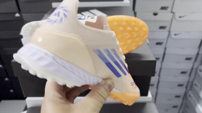 Adidas F50 Elite TF Football Shoes - Orange/Blue/White