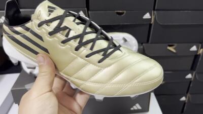 Adidas F50 Elite FG Football Boots - Gold/Black/White