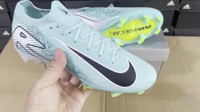 Nike Air Zoom Mercurial Vapor 16 Elite FG Football Boots - Blue/Black/White