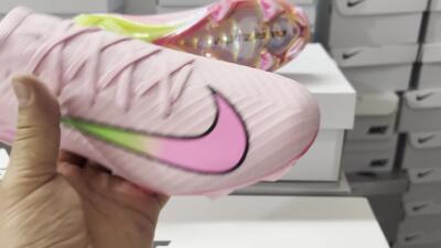 Nike Air Zoom Mercurial Vapor 16 Elite FG Football Boots - Pink/Red/Gold