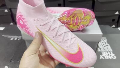 Nike Air Zoom Mercurial Superfly 10 Elite FG Football Boots - White/Red/Gold