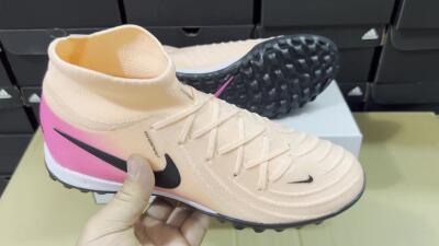 Nike Phantom Luna Elite NU TF Football Shoes - Pink/Black