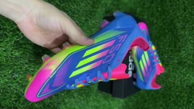 Adidas F50 Elite FG Football Boots - Blue/Yellow/Pink