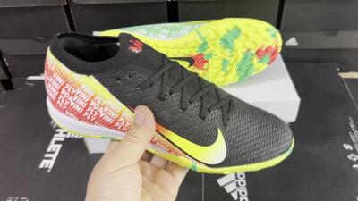 Nike Air Zoom Mercurial Vapor 16 Elite TF Football Shoes - White/Red/Yellow