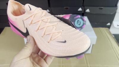 Nike Phantom GX 2 Elite FG Football Boots - Pink/Black