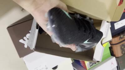 Nike Air Zoom Mercurial Vapor 16 Elite FG Football Boots - Black/Jade