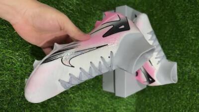 Nike Air Zoom Mercurial Superfly 10 Elite FG Football Boots - White/Pink/Silver