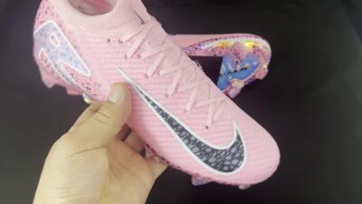 Nike Air Zoom Mercurial Vapor 16 Elite FG Football Boots - Pink/Blue/Black