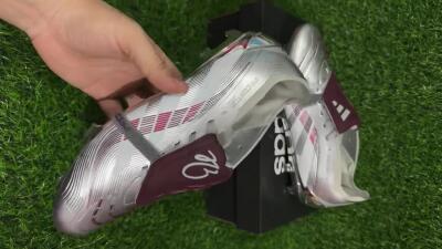 Adidas Predator 25 Elite Foldover Tongue FG Football Boots - Silver/Red/White