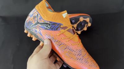 Puma Future 8 Ultimate MG Football Boots - Red/Blue/Black