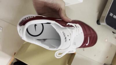 Nike Total 90 III TF Football Shoes - Red/White/Black