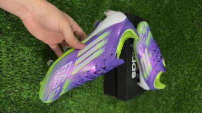 Adidas F50 Elite FG Football Boots - Purple/Yellow/White