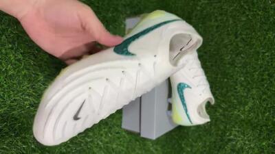Nike Phantom GX 2 Elite AG Football Boots - Beige/Black/Jade