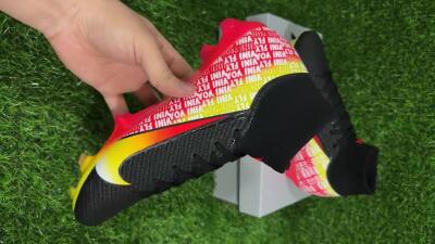 Nike Air Zoom Mercurial Superfly 10 Elite FG Football Boots - Black/Red/Yellow