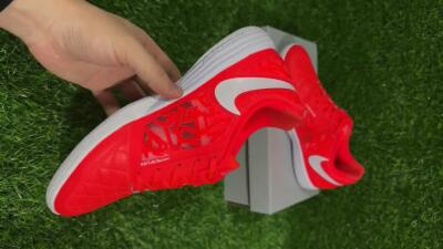 Nike Lunar Gato 2 IC Football Shoes - Red/White