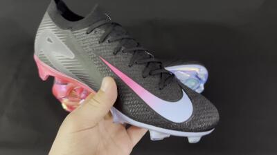 Nike Air Zoom Mercurial Vapor 16 Elite FG Football Boots - Black/Jade/Pink