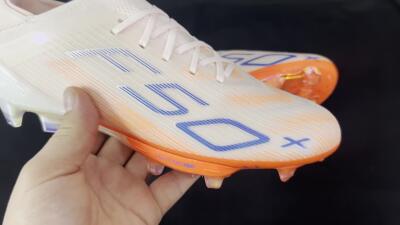 Adidas F50+ Lightstrike Pro Laceless FG Football Boots - Red/Blue/White