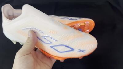 Adidas F50+ Lightstrike Pro Laceless FG Football Boots - Red/Blue/White