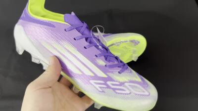 Adidas F50+ Elite FG Football Boots - Blue/Yellow/Silver