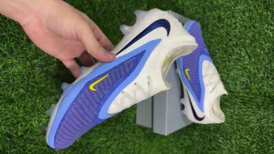 Nike Phantom 6 Elite Low FG Football Boots - Blue/White/Black