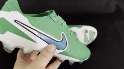 Nike Tiempo Legend 10 Elite FG Football Boots - Green/Blue/White