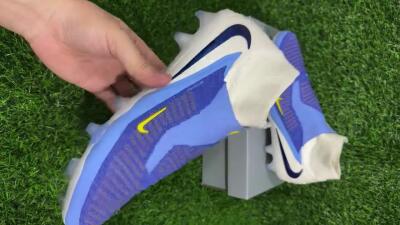 Nike Phantom 6 Elite FG Football Boots - Blue/White/Black